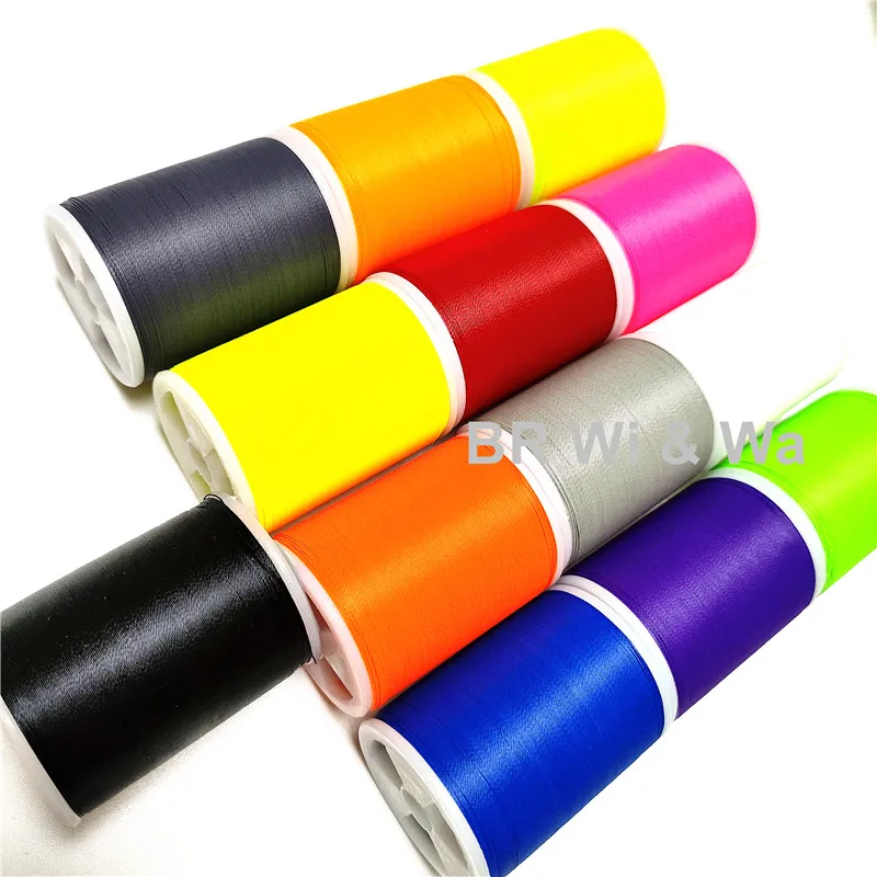 BR Wi&Wa  Colorfast  Nylon Thread  Size A 150m/Spool  150D Fishing Rod Component DIY Rod Building Repair Thread 1PCS 3