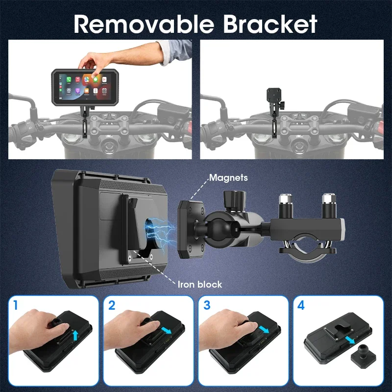 Motorcycle Car Play Display Screen 2