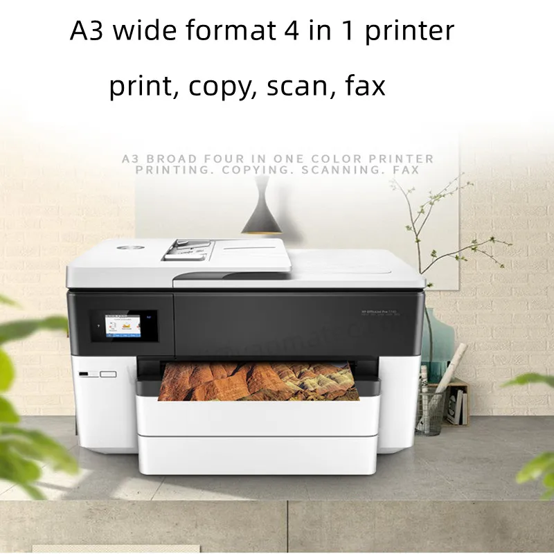 A3 color printer CAD drawing inkjet A3 multi-function flyer wireless printing scan double tray