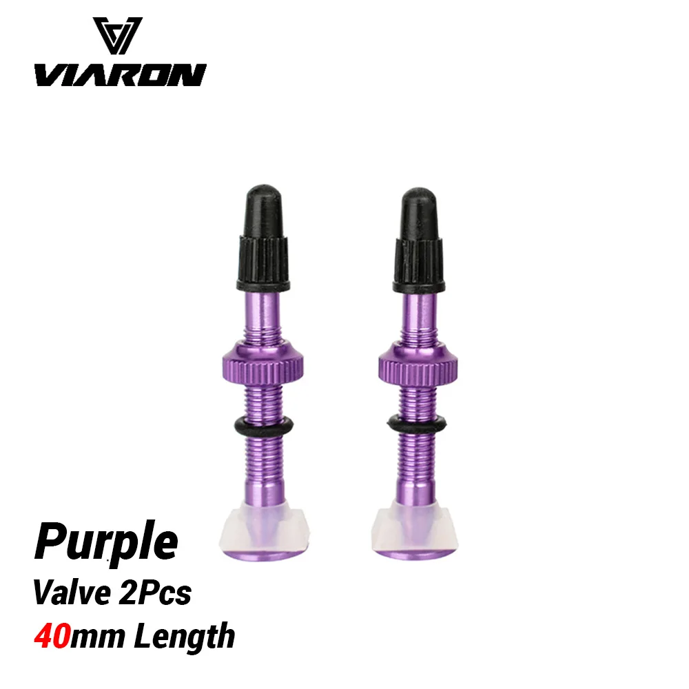 Purple 40mm 2Pcs