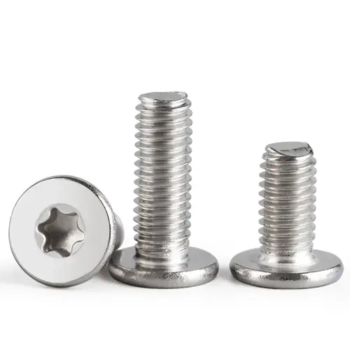 10pcs M1.6 M2 M2.5 M3 M4 M5 M6 M8 304 Stainless Steel CM Six-lobe Ultra Torx Super Low Thin Digital Flat Screw Wafer Head Bolt - Image 2
