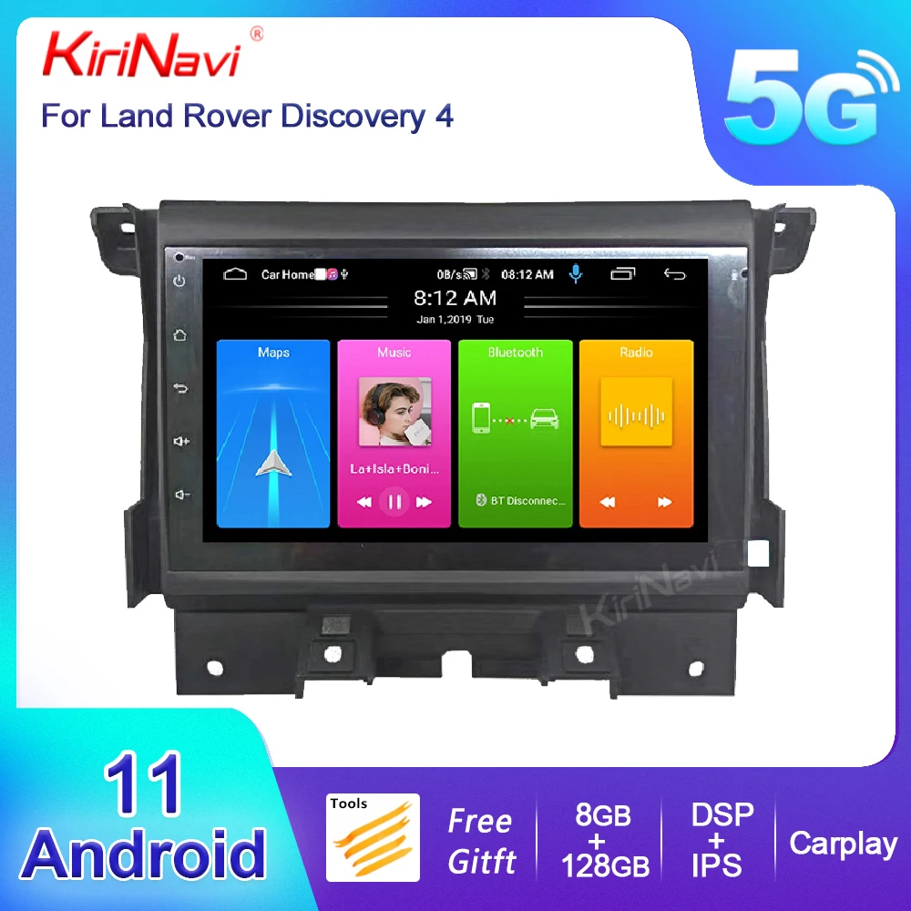 

KiriNavi Android 13 Car Radio Automotive For Land Rover Discovery 4 2009-2016 DVD Multimedia Player Auto GPS Navigation Stereo