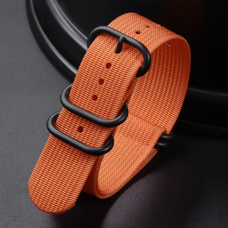 Premium Nylon Military Sport Watch Strap - Breathable Men's Wristband Accessory