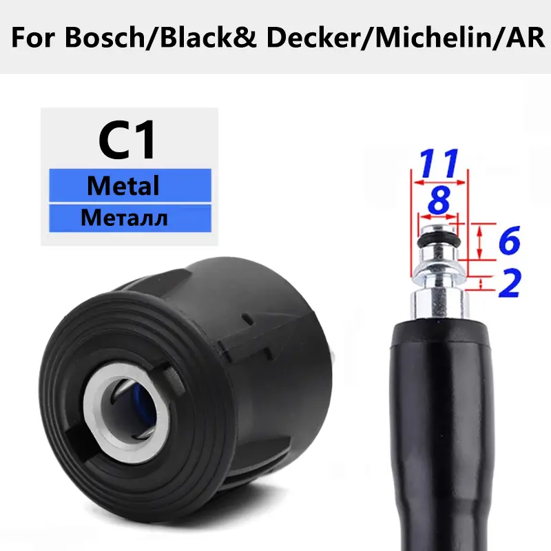 Pressure Washer Quick Fitting Adapter for Gun and Power Washer to M22 14mm Female Fitting For Karcher Lavor Bosch - Image 10