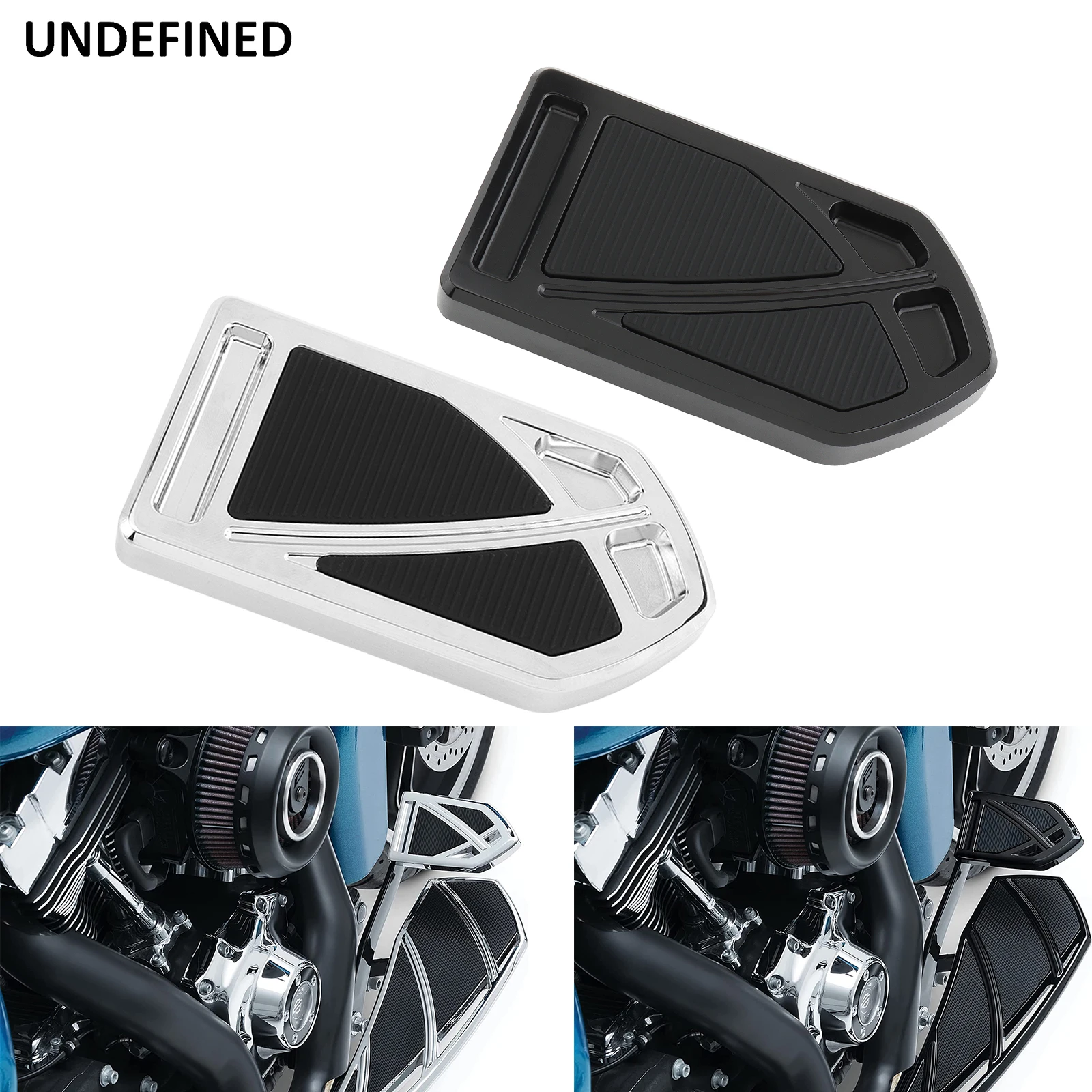 

Phantom Brake Pedal Pad Cover for Harley Touring Road King Street Glide 1980-2023 Softail FL Fatboy 1986-2017 Dyna FLD 12-2016