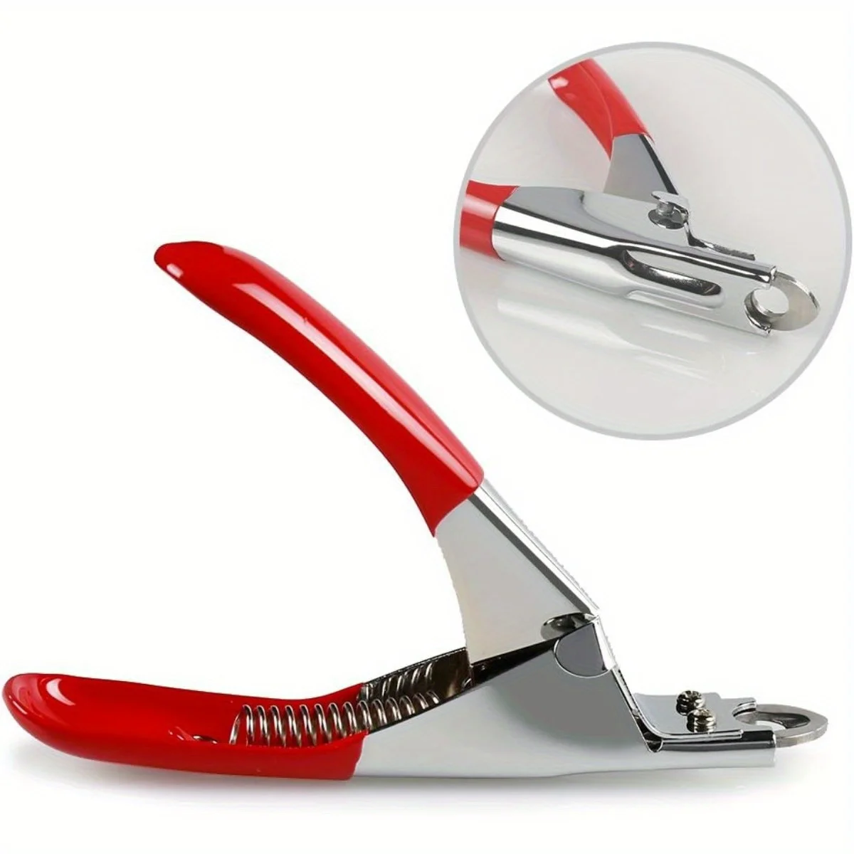 Dog Cat Pets Nail Clippers, Professional Pets Claw Trimmer with Free Nail File, Sharp Stainless Steel Blade, Slip Handles