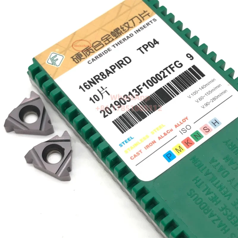 16ER/NR10/8APIRD 22ER/NR5BUT M20 TP04 Petroleum Pipe API Carbide Insert ...