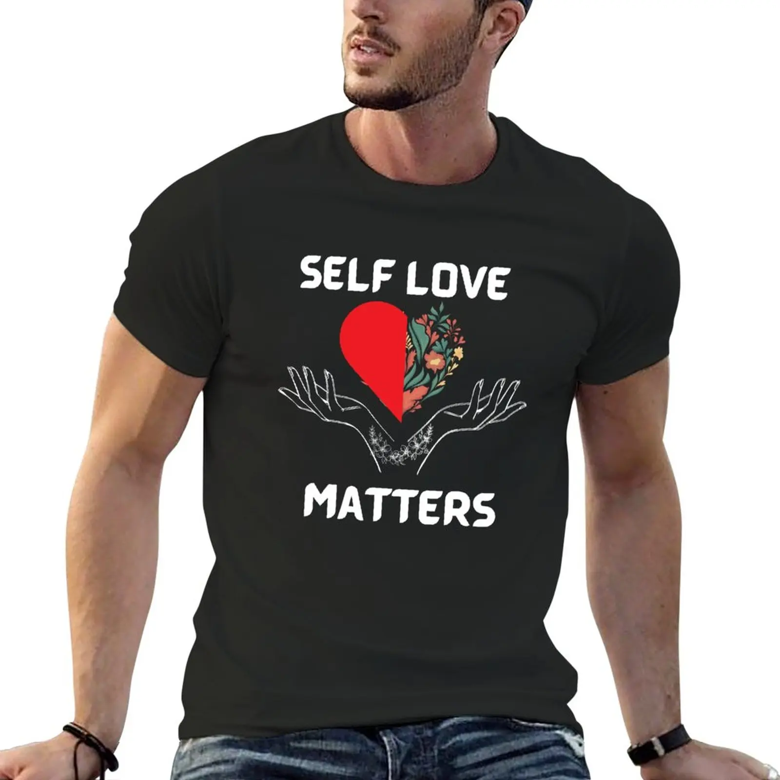 

New Self Love Matters T-Shirt sweat shirt man clothes mens t shirts pack