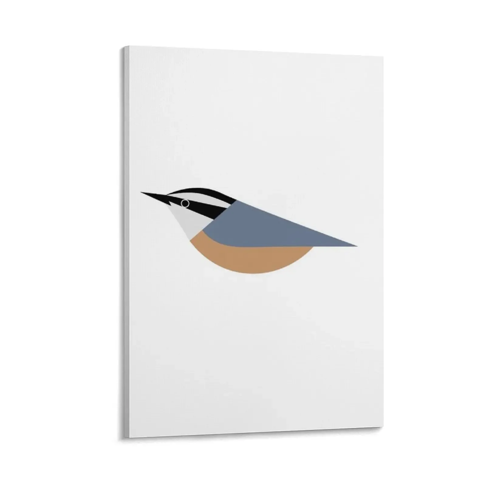 

Minimalist Red-breasted Nuthatch Canvas Painting decorative picture for living room wall decoration painting home and decoration