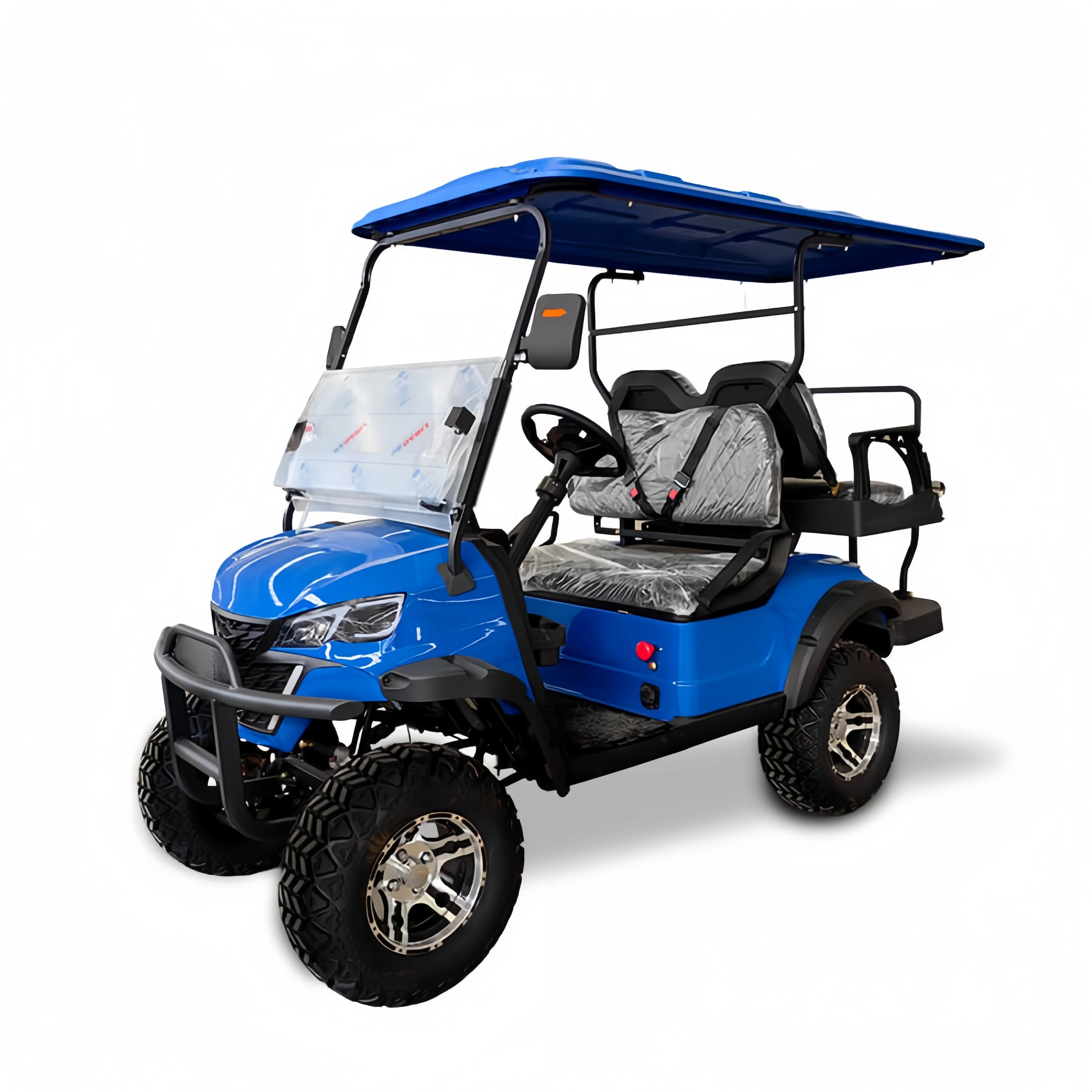 Off-road Electric Lifted Golf Carts 4 6 Passenger Cheap Chinese Hunting Golf Car for Sale