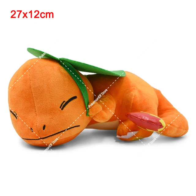 Pokemon Sleeping Charmander Vaporeon Peluche Poket Go Kawaii Charmander