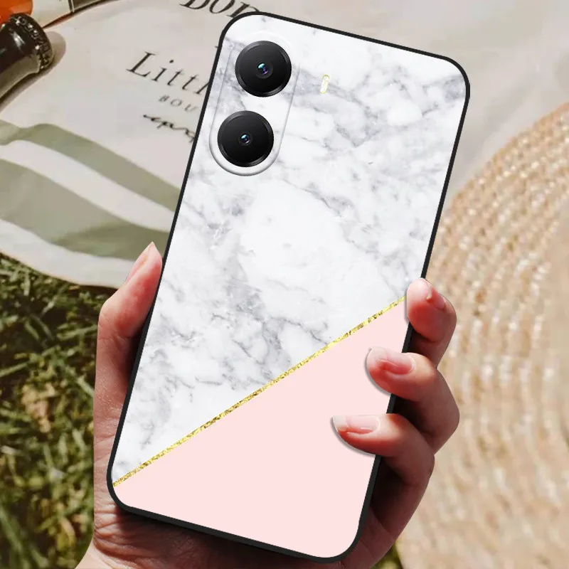 Luxury Painted Silicone Back Cover - Protective Shell Case