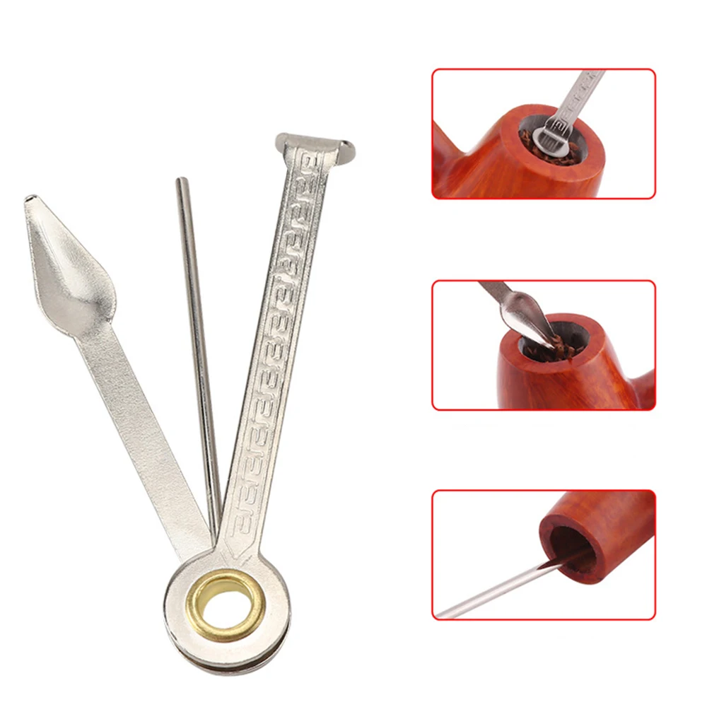 Smoking Accessories Stainless Steel Smoking Tool Multifunction Cleaners Smoking Knife Wood Pipe Pipe Clean Accessory Cleaner Tool smoking accessories