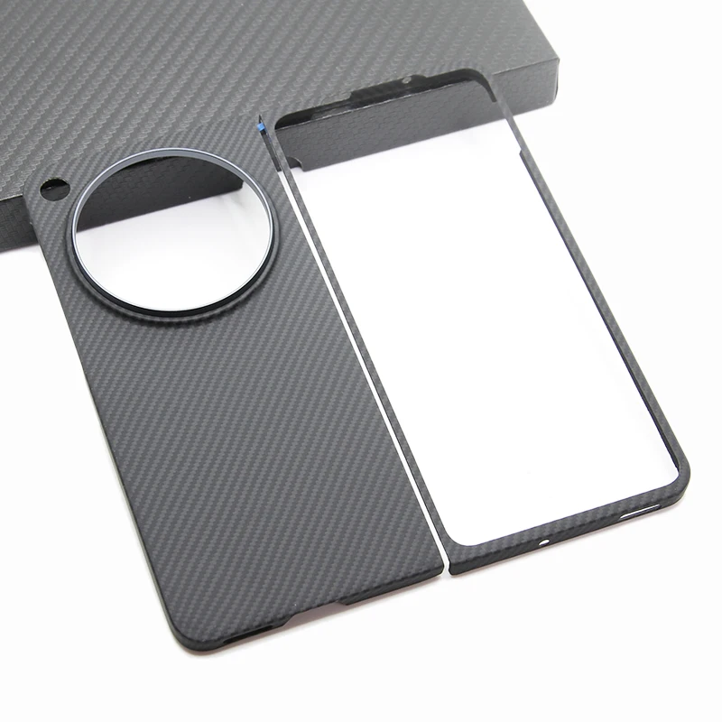

ZXKE Phone Case For OPPO Find N3 Cover Light Thin High-strength 600D Aramid Fiber Protective Shell