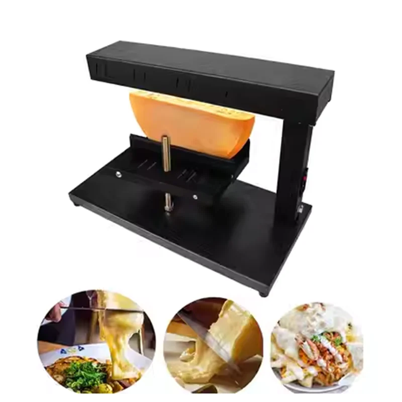 Electric Cheese Heating Machine Electric Grill Rack Cheese Melter Raclette Hot Melt Machine Cheese Grill Roasting Machine 3