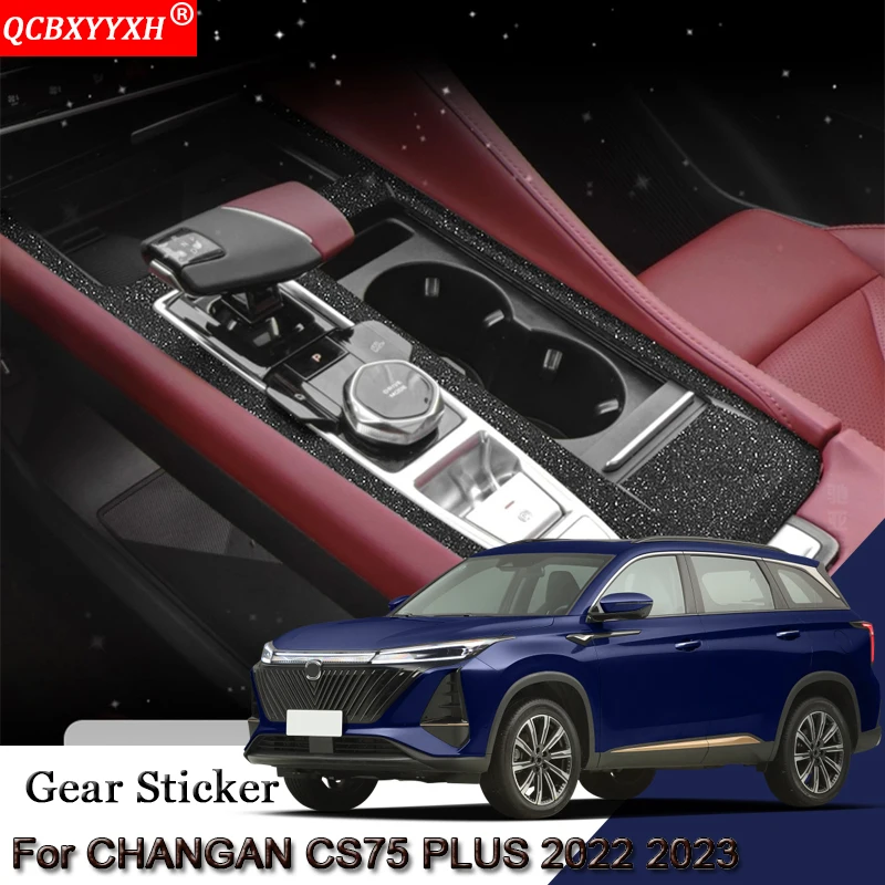CarInteriorStickerFitForCHANGANCS75PLUS20222023CarGearPanel