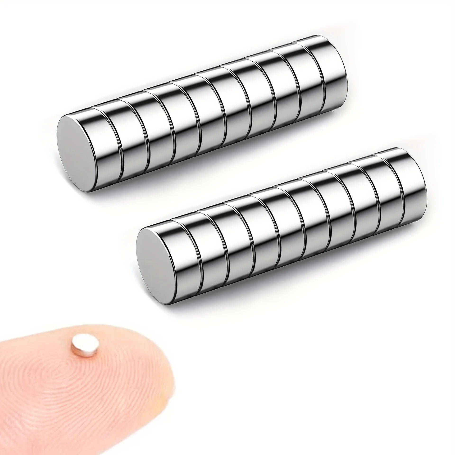 Compact Round Mini Magnet for Office and Refrigerator Use