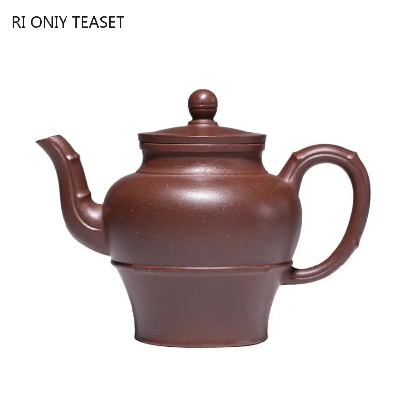 

280ml Yixing Raw Ore Purple Clay Teapots High-end Handmade Large Capacity Tea Pot Beauty Kettle Chinese Zisha Tea Set Collection