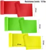 Resistance Bands, Elastic Exercise Bands for Working Out, Physical Therapy, Recovery, Yoga, Pilates, Strength Training 2
