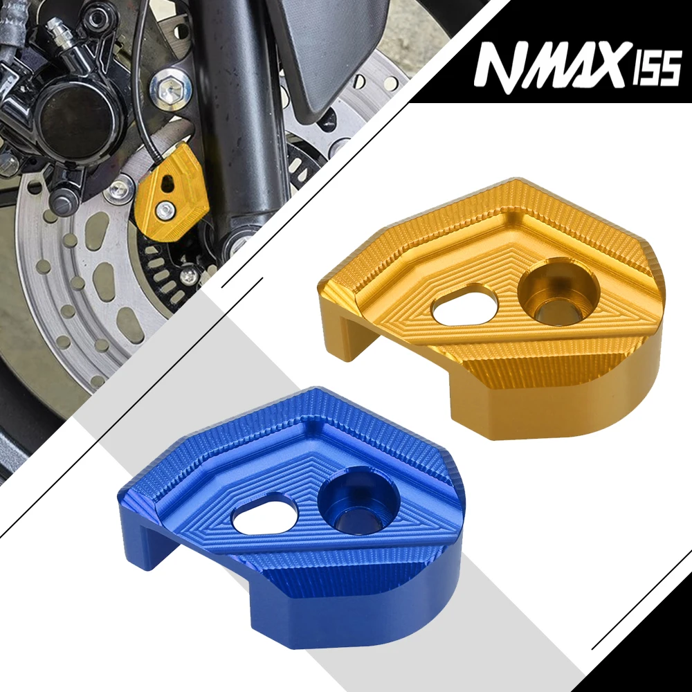 

Motorcycle CNC Alumiunm Front Wheel ABS Sensor Guard Cover Protector FOR YAMAHA NMAX155 AEROX155 NVX155 NMAC AEROX NVX 155 Parts