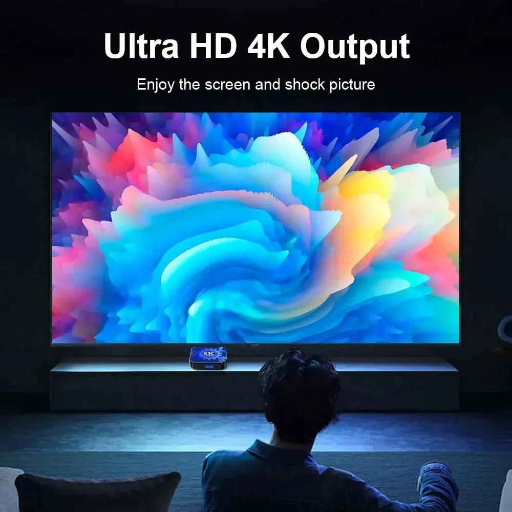 Transpeed ȵ̵ 13  5 TV ڽ, HDR10 + , 8K , 128G, 64G, 32G, BT5.0 + RK3528, 4K 3D  ڽ