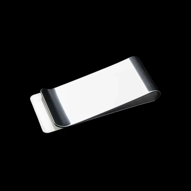 Portafoglio in acciaio inossidabile di alta qualità, elegante e semplice, porta contanti USD, portafoglio - immagine 2