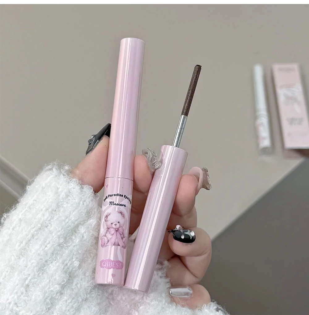 Waterproof Lengthening Mascara For Silky Long Lasting Black Lashes_voghion.com
