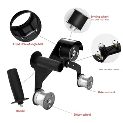 Iron Angle Grinder Sanding Belt Adapter Accessories Multifunctional Sanding Belt Adapter of Sanding Grinding Polishing Machine