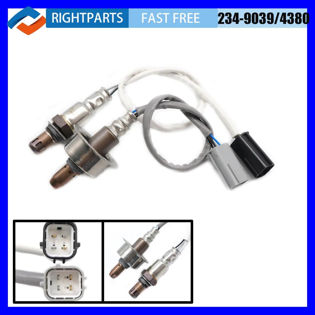 2PCS Upstream & Downstream Oxygen O2 Sensors For 2009-2012 Nissan - Foto 4