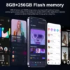 A73 Phone,Smartphone Android,6.8 inch,8GB RAM,256GB ROM,Dual SIM,Mobile phone,Google Play Store,13+32MP,6800mAh,Cellphones 4