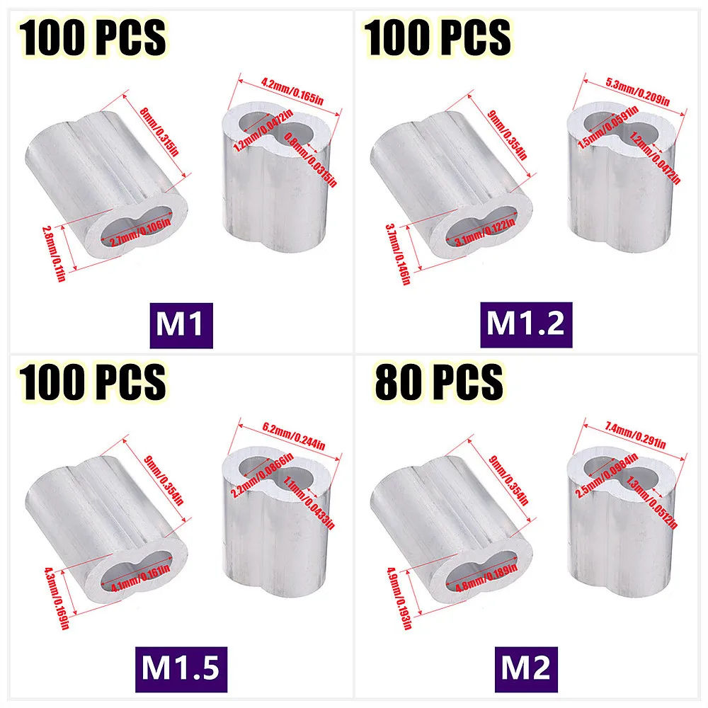 Mai multe manșoane pentru cabluri aranjate pentru a arăta designul cu două orificii
