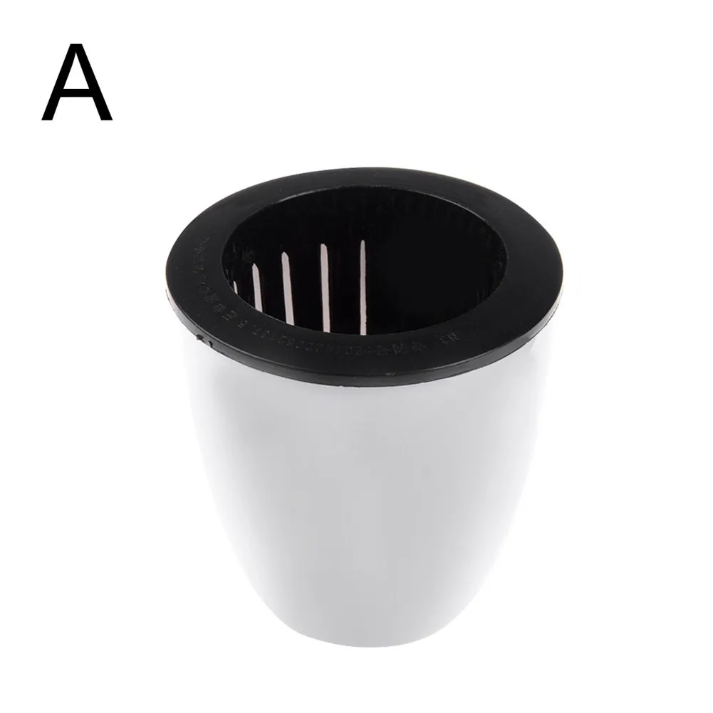 

Self-watering Plant Flower Pot Imitation Pottery Automatic Water Absorption Planting Black and White