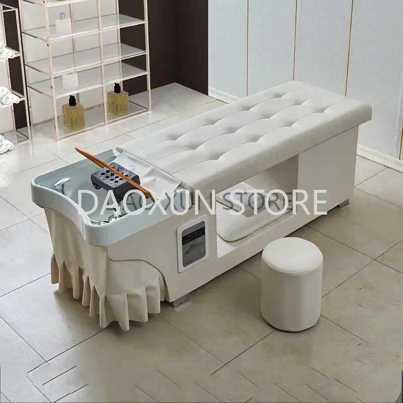 Head Spa Shampoo Chair Lounge Therapy Japanese Massage Hair Salon Equipment Chair Luxury Behandelstoel Salon Equipment MQ50SC