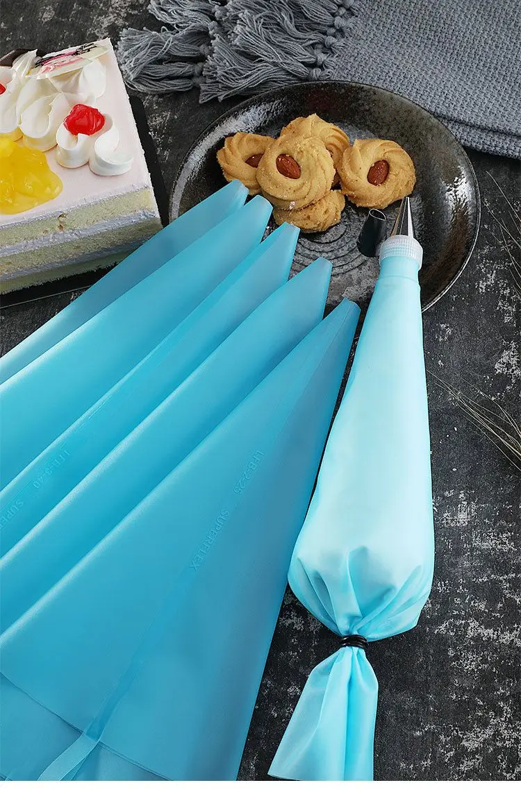 Reusable Silicone Pastry and Icing Bags - Baking and Decorating Tools