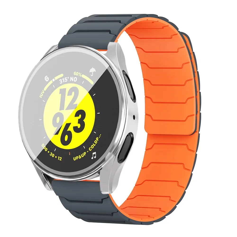 Magnetic Loop Silicone Strap with TPU Protective Case