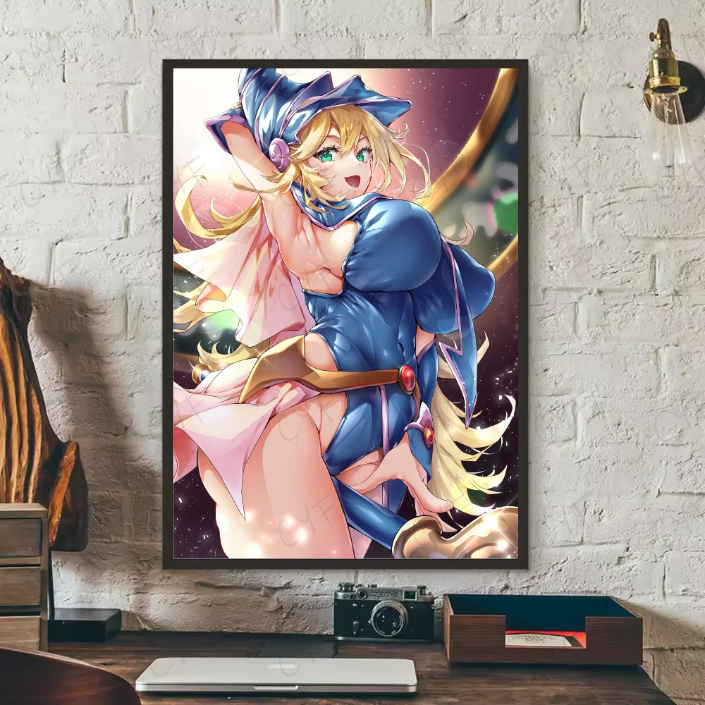 Yu-Gi-Oh! Canvas Wall Art Home Posters Are Suitable for Bedroom Dining Room And Living Room Beautiful Artwork Is A Great Gift for FriendsFrame-style16x24inch(40x60cm