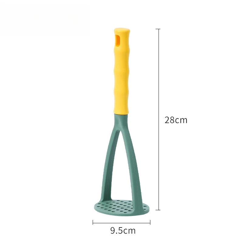 New Pressed Potato Masher Ricer Puree Juice Maker Plastic Potato Tomato Pusher Smooth Mashed Potatoes Crusher Fruit Kitchen Tool