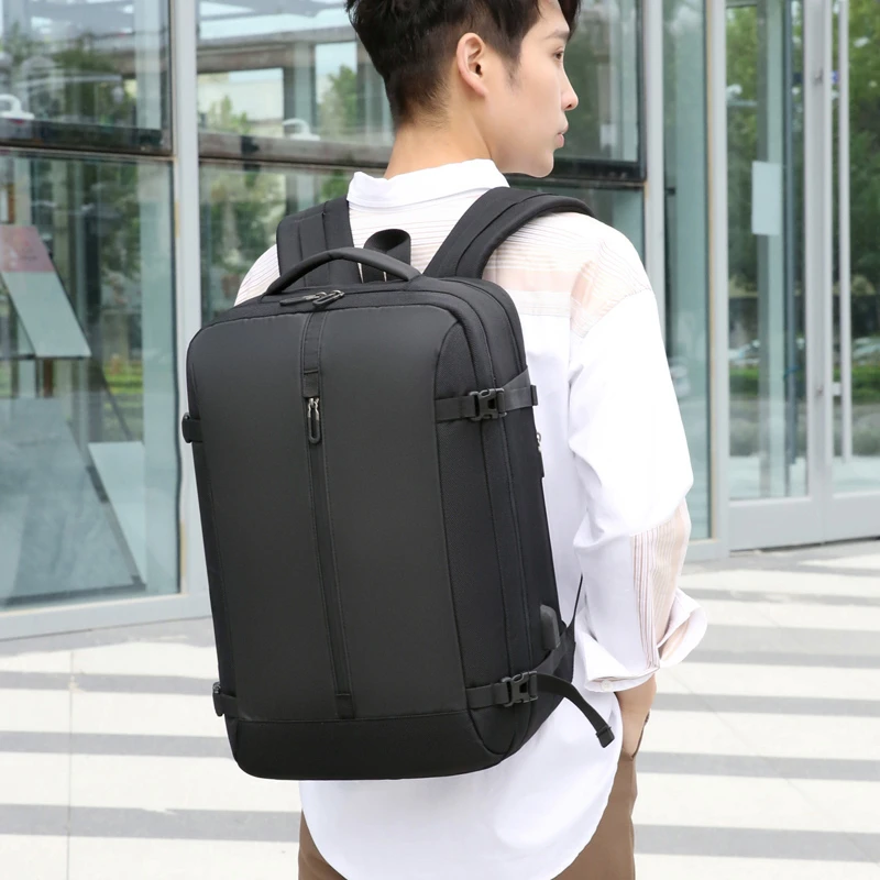 

2023 New Men Computer USB Backpacks Casual Boys Laptop Waterproof Daily Fashion Travel Student Leisure Satchel Shoulder Bags