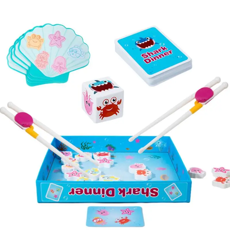 

Палочки для еды, игра для малышей, игрушки для мелкой моторики, морские животные, дошкольные обучающие игрушки с мультяшным рисунком для детей