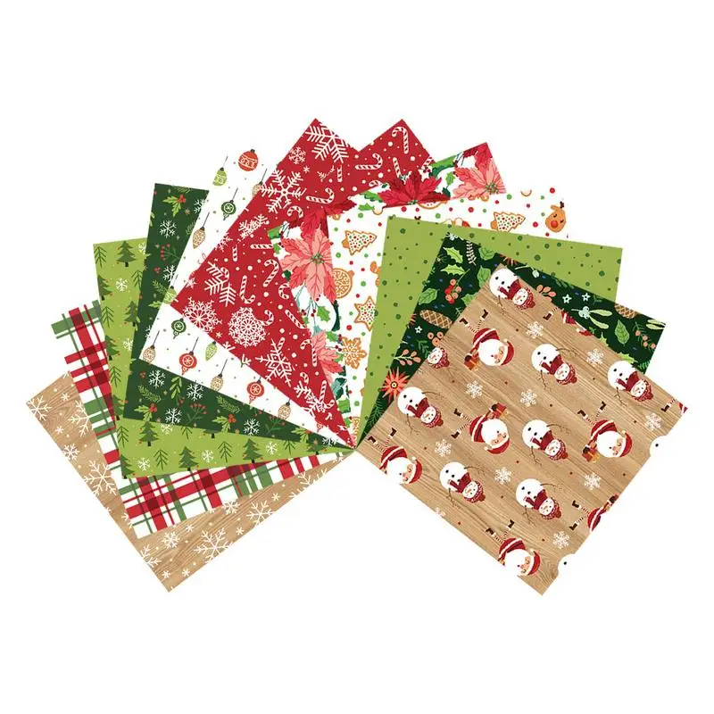Holiday Scrapbook Paper 6 Pollici Vintage Christmas Card Stock Paper 0 Creative Christmas Paper Carta Decorativa Per Artigianato