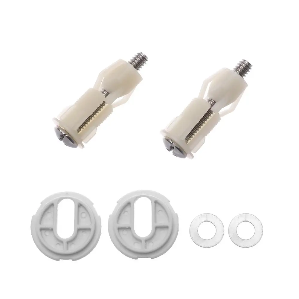 Description Picture 2 of itemReplacement Repair Tools Easy Installation Toilet Seat Hinges Fixing Screws Bathroom Nut Bolts