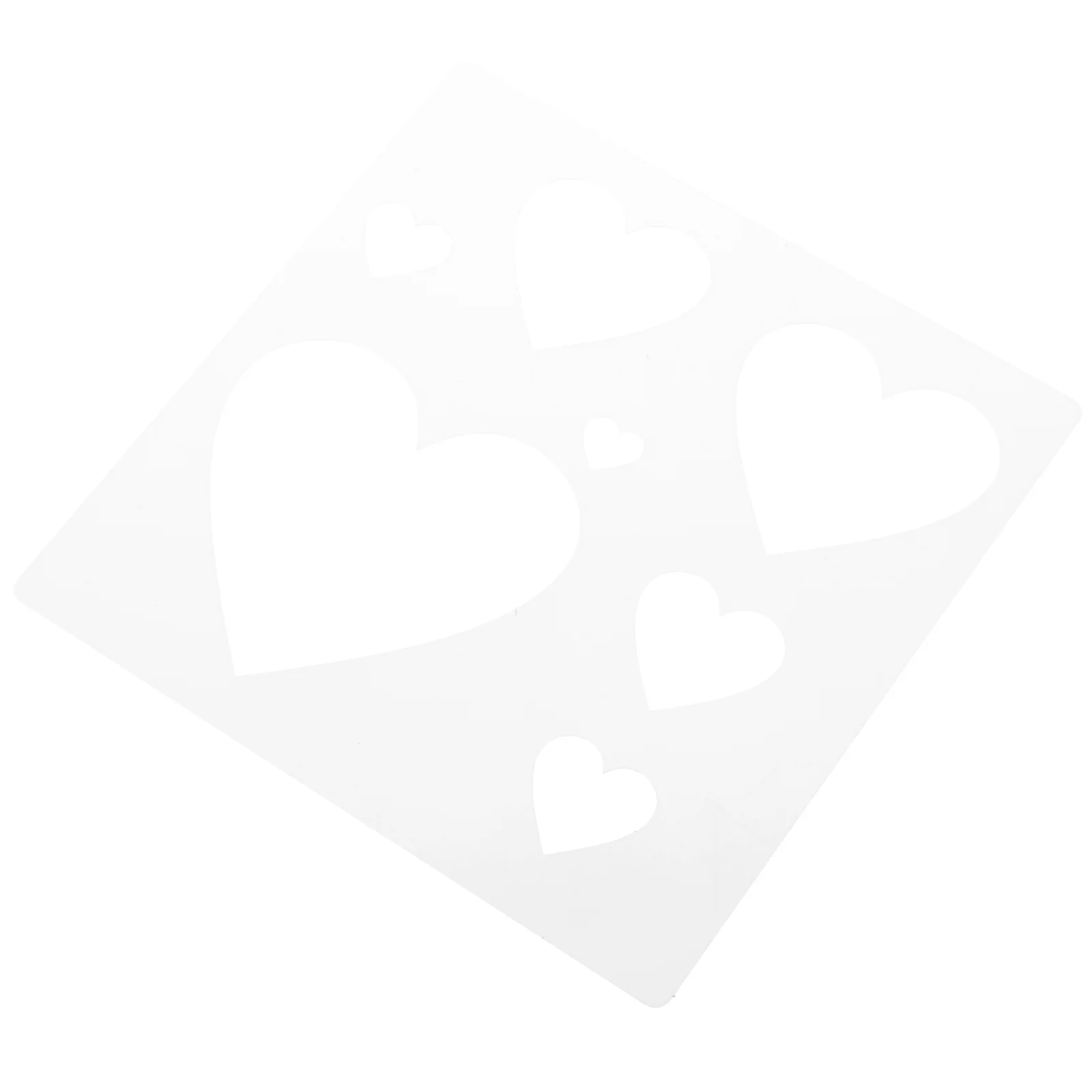 

DIY Stencil Sketch Drawing Stencil Holiday Heart Shaped Creative Stencil Craft Supply