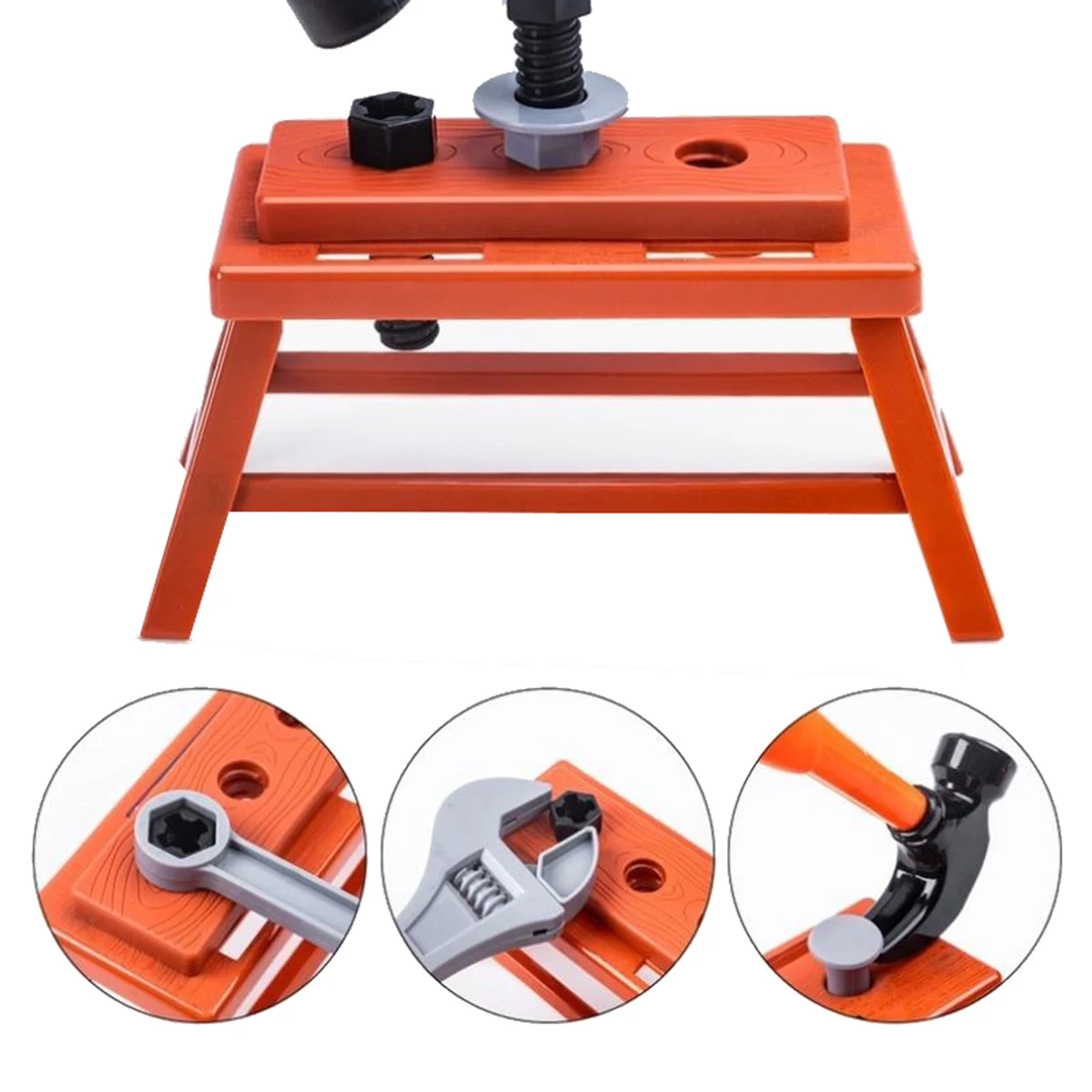Child's Interactive Building Toolkit Electric Drill Pretend Repair Tools Educational Playset Ideal for Gifts