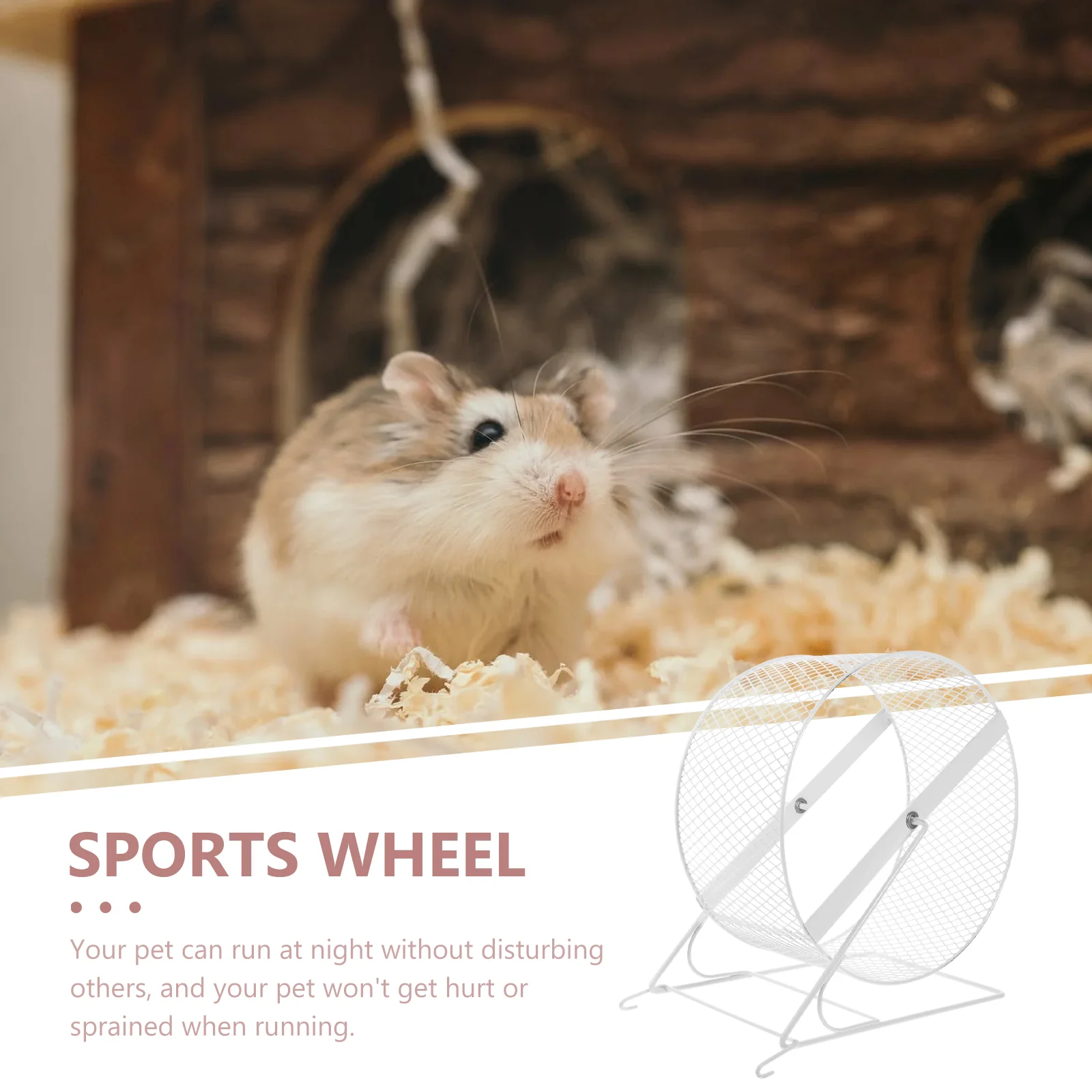 Exercise Wheel Wheel Hamster Exercise Running Small Silent Chinchilla Largehedgehog Guinea Ratgerbil Metal Pet Quiet S Animal