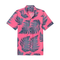 Hawaii Shirts 3d Print Men's Short Sleeve Blouse Holiday Party Tops Oversized Tee Shirt For Men Clothing Harajuku Camisa Lapel 1