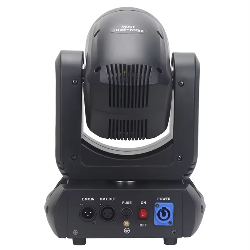 LEDビームムービングヘッドライト,150w,スポット,ステージショー