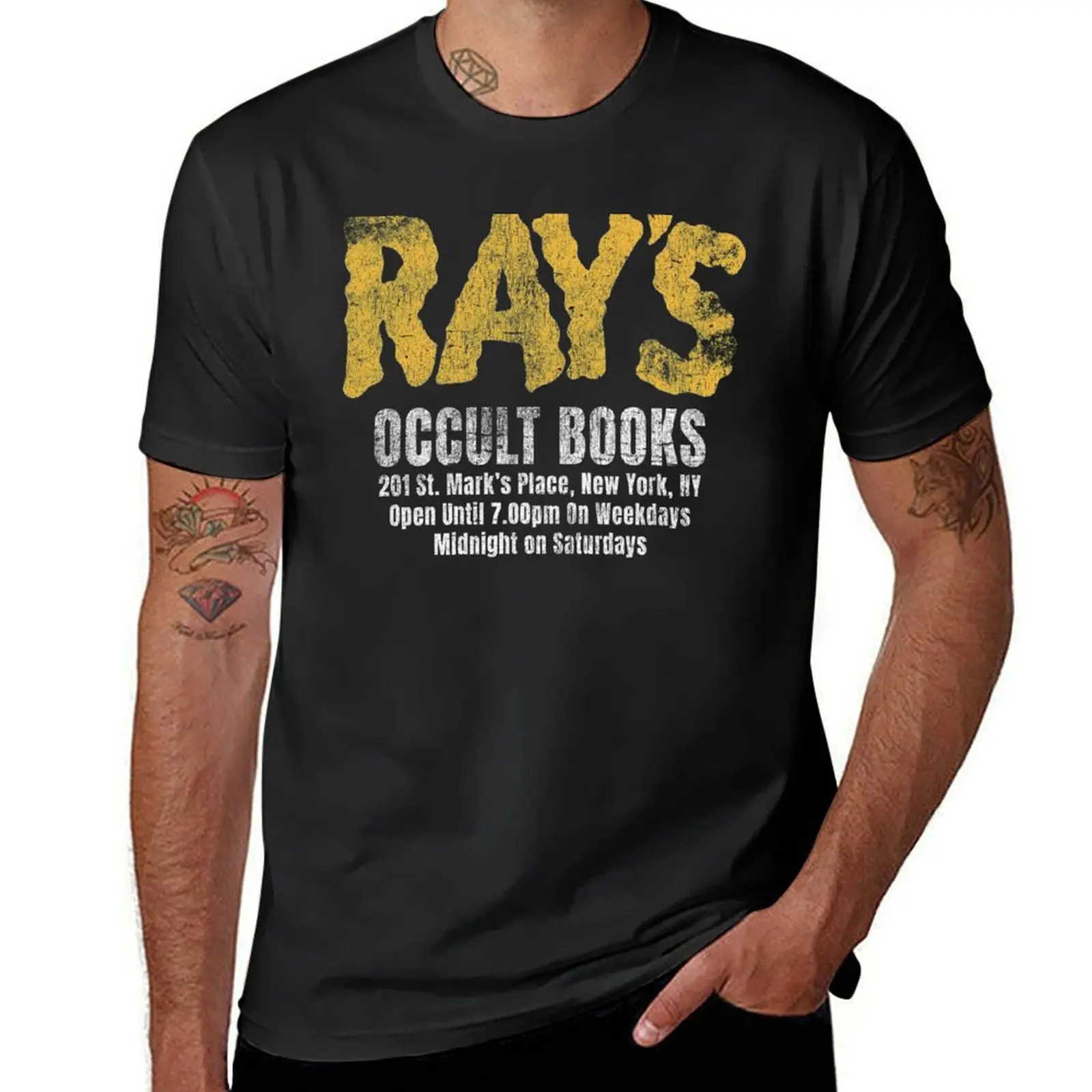 

Ray's Occult Books T-Shirt tops cute tops new edition graphics mens t shirt