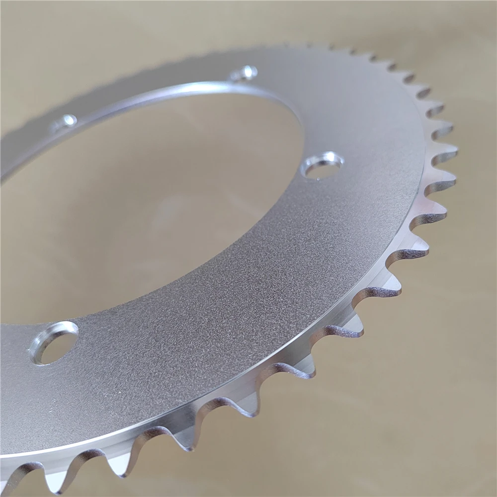 Fixed Gear 144BCD Chainring Silver Track Bike Chainwheel