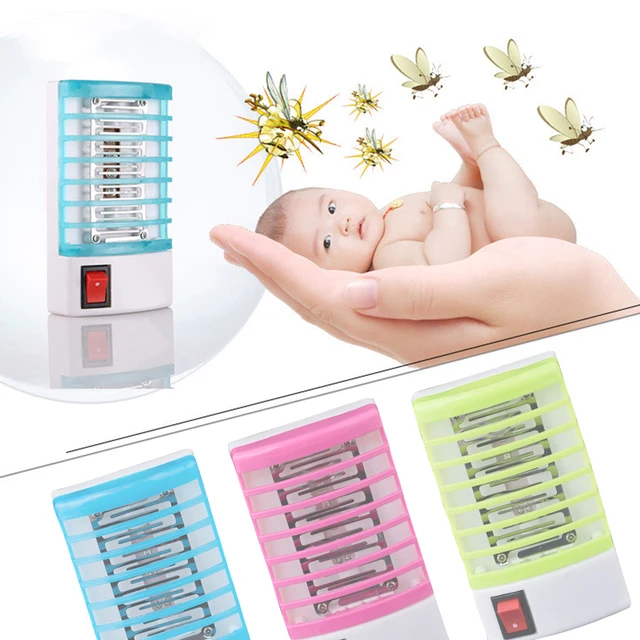 Zapper Szúnyog Gyilkos Lámpa Elleni Rovar Led-Es Könnyű Mini Éjszakai Lámpák Bug Pest Fly Trap Electric Beltéri Raszellelők Catcher - Image 6