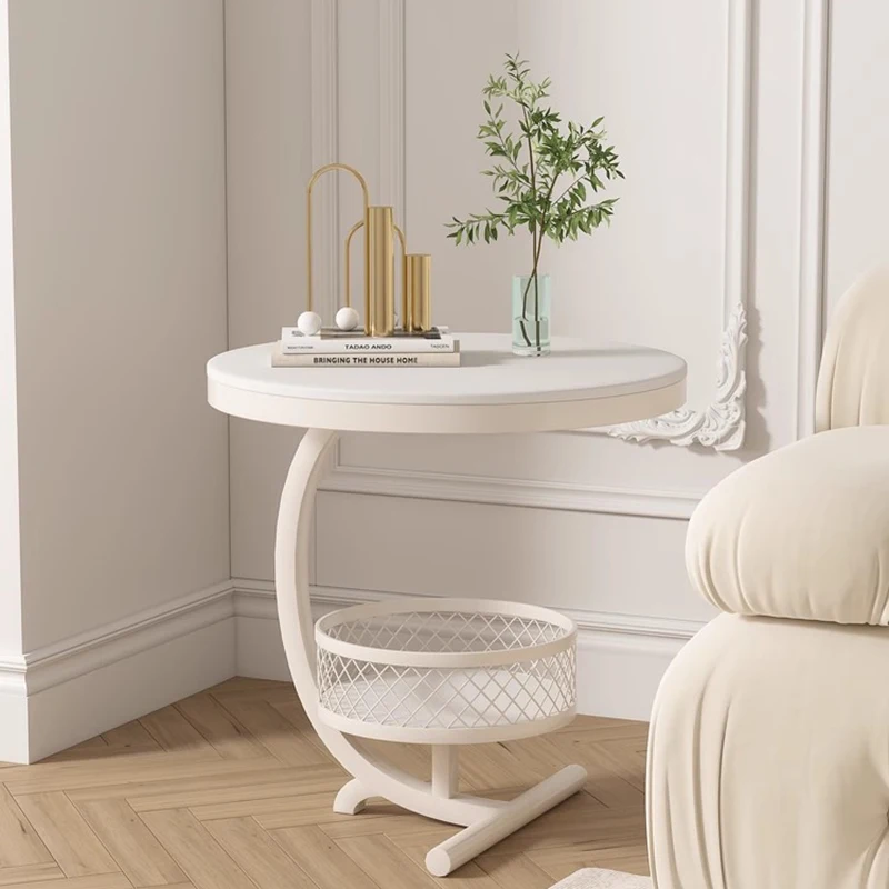 

Living Room Dining Coffee Table Round White Small Metal Coffee TablesDesigner Side Circle Designer Mesa Modern Garden Furniture